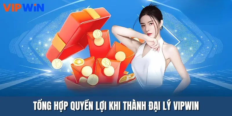 Tổng hợp quyền lợi khi thành đại lý VIPWIN